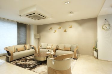 Peinture beige salon pour un intérieur chaleureux et élégant