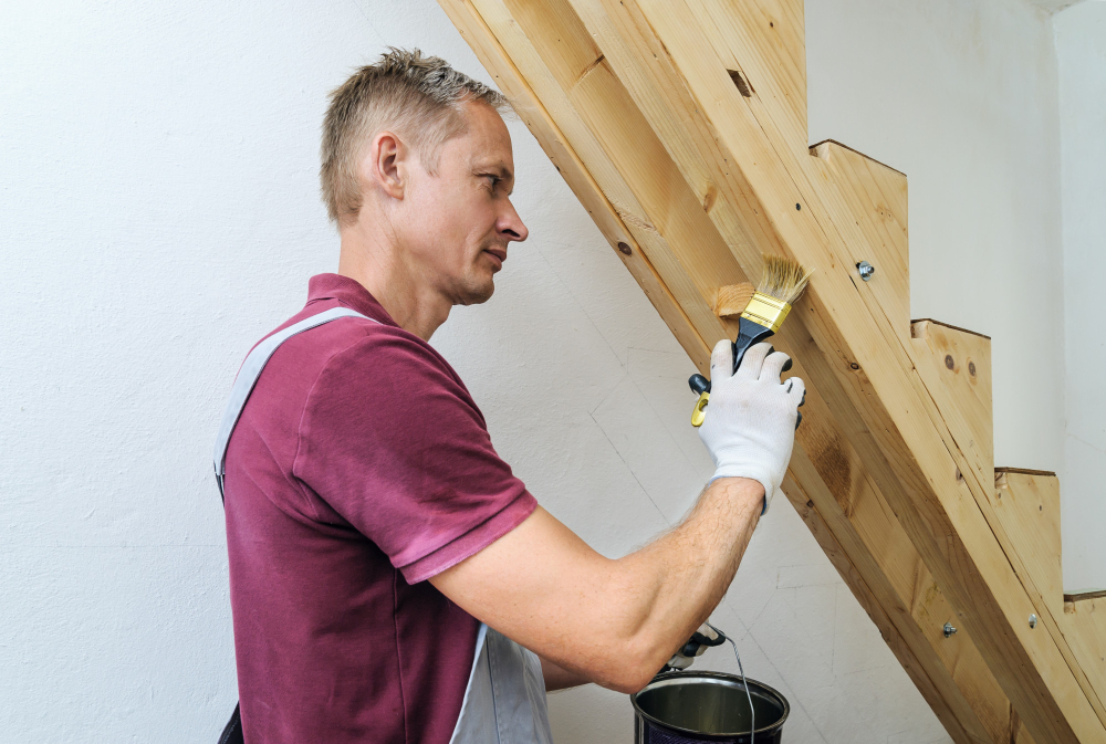 conseils pour peindre les escaliers en bois 
