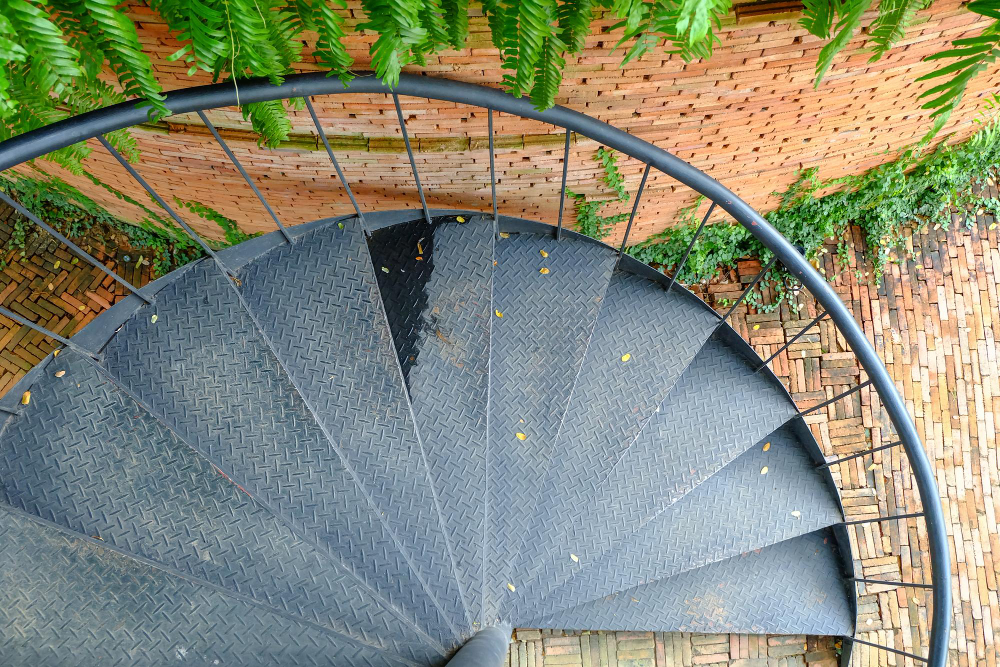 calculer avec précision un escalier quart tournant