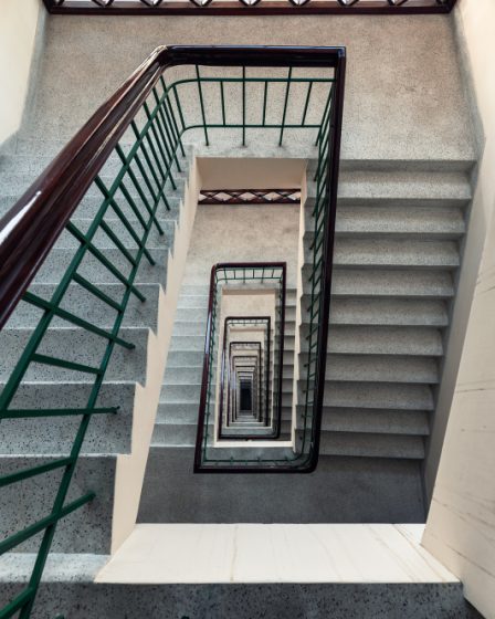 calculer facilement et avec précision un escalier quart tournant