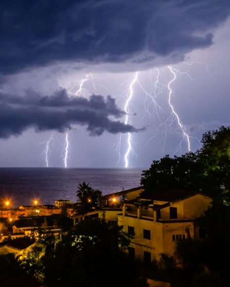Orage à la maison